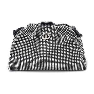 Bolsa-Mini-Pouch-em-Cristais-Preta